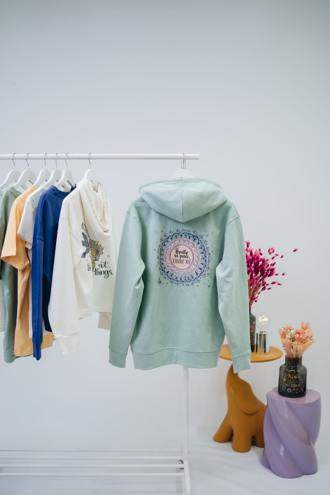 Damen Zipper-Hoodie „Mandala"