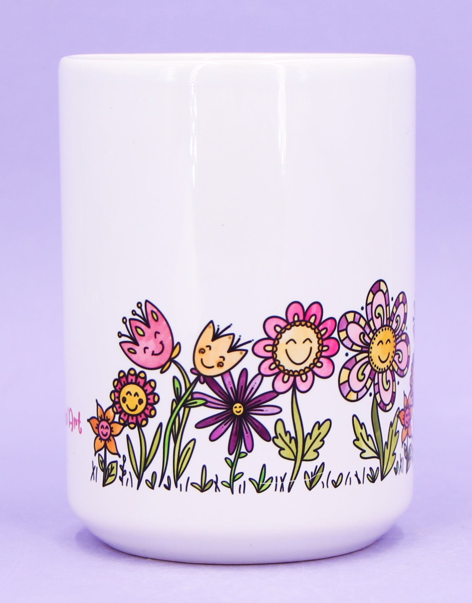 Jumbo-Teetasse "Blumenwiese"