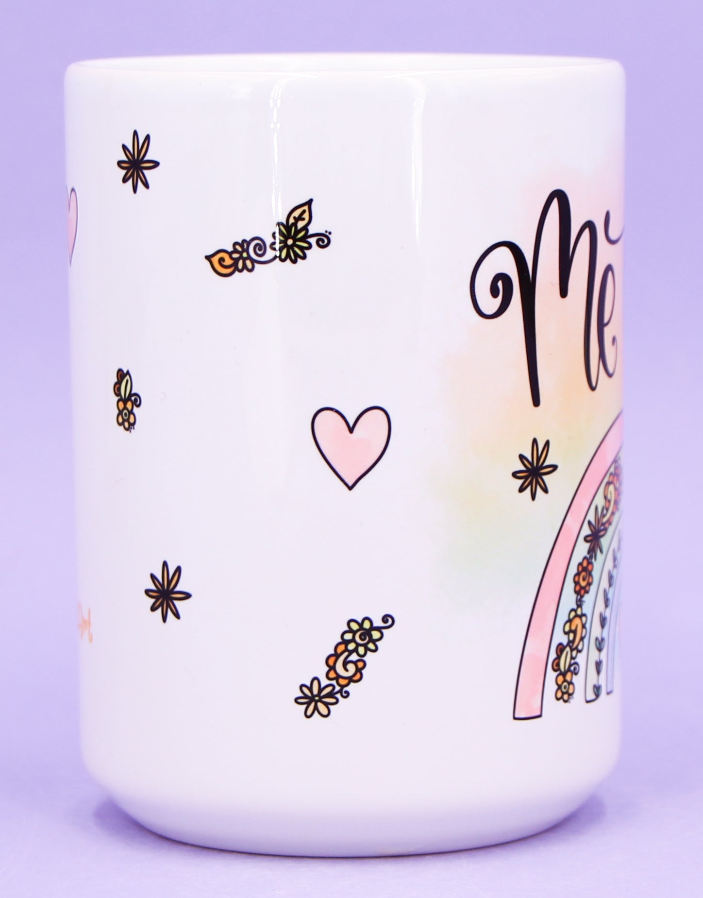 Jumbo-Teetasse "Me time"