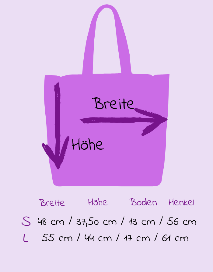Jutetasche "Sonnenblume"