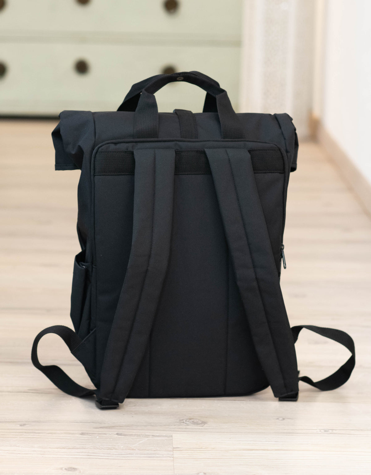 Rucksack groß Black „Bee happy”
