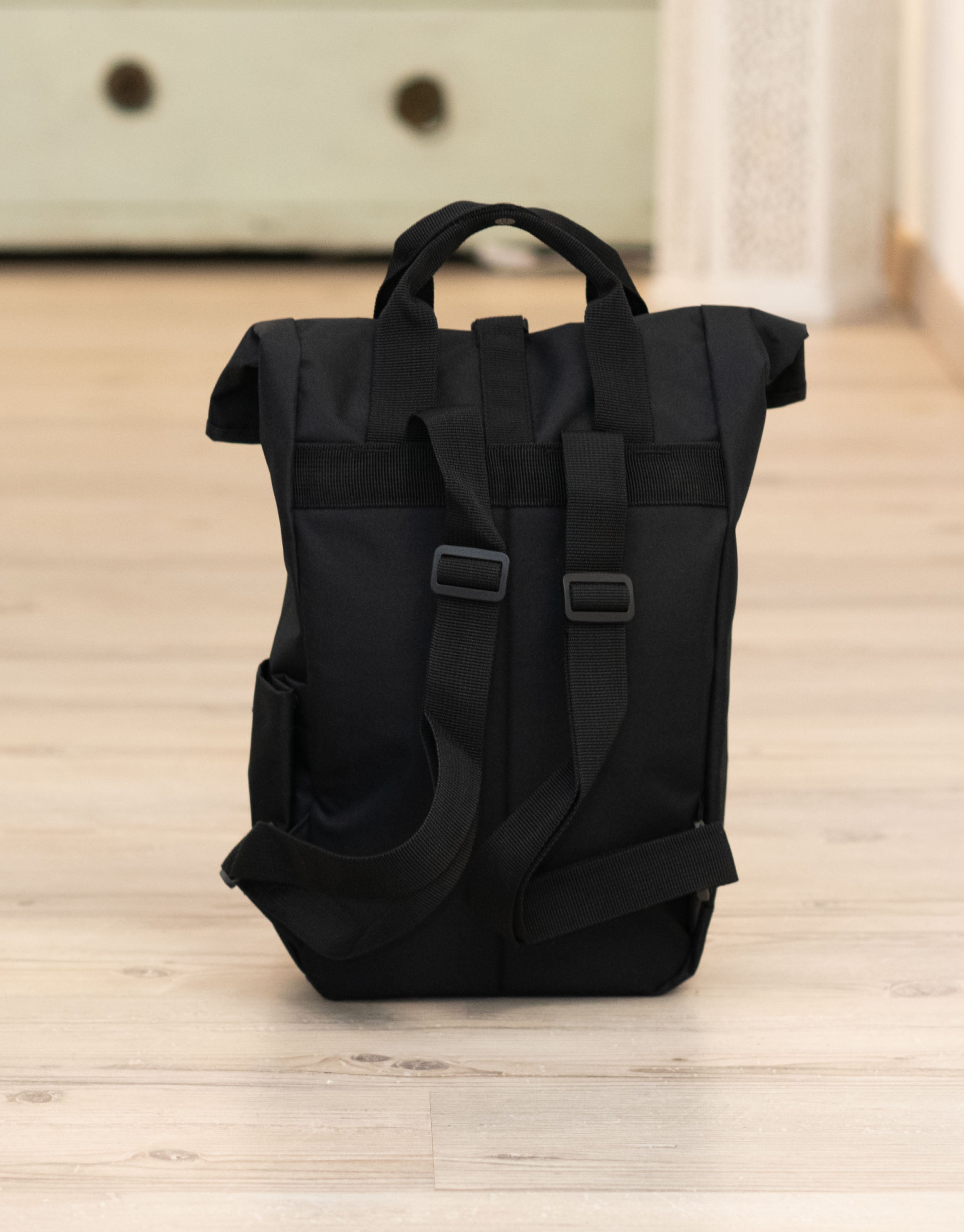 Rucksack klein Black „Enjoy the little things”