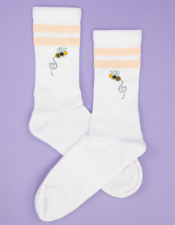 Socken "Biene"