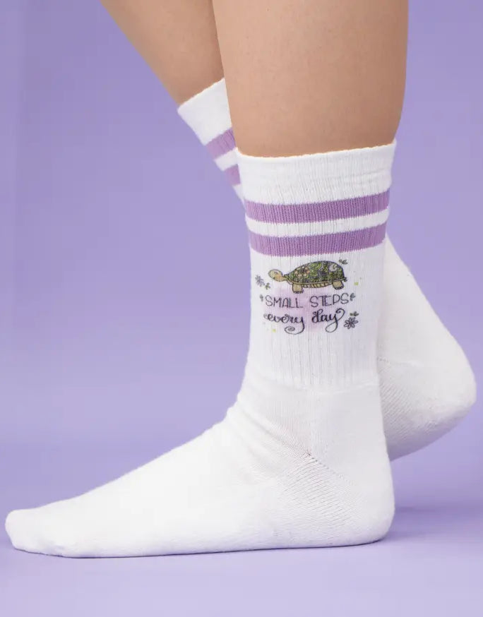 Socken "Small steps"
