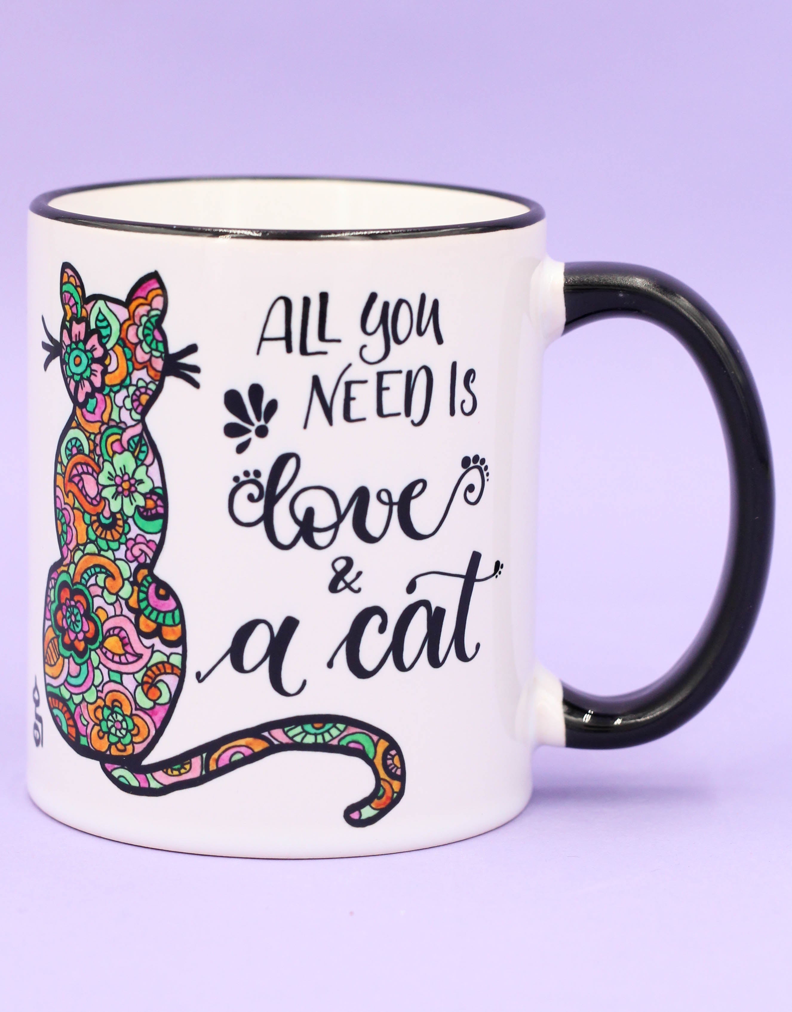 Tasse "All you need is ... cat"