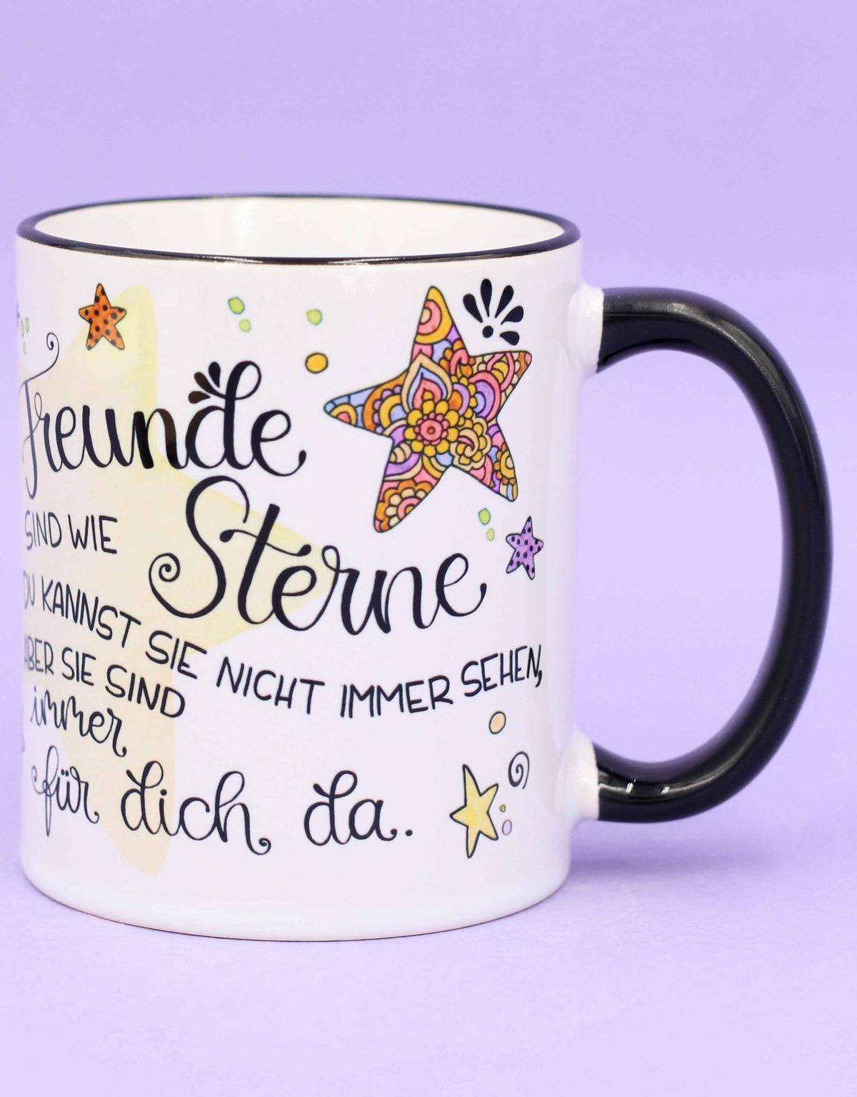 Tasse "Freunde sind wie Sterne"