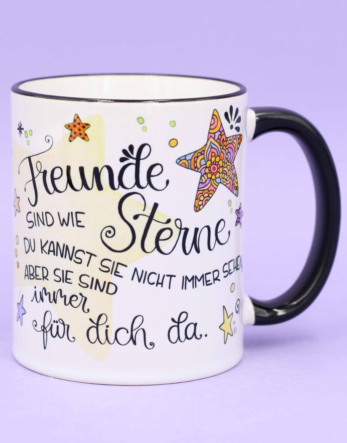 Tasse "Freunde sind wie Sterne"