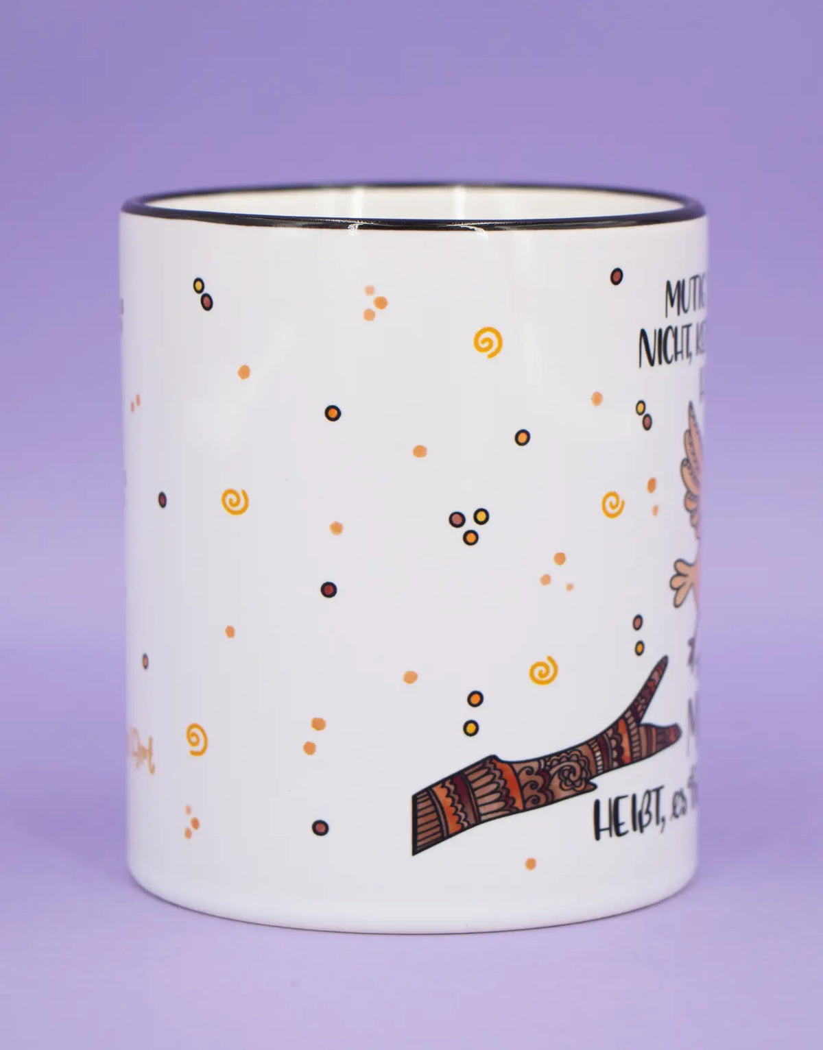 Tasse "Mutiges Vögelchen"