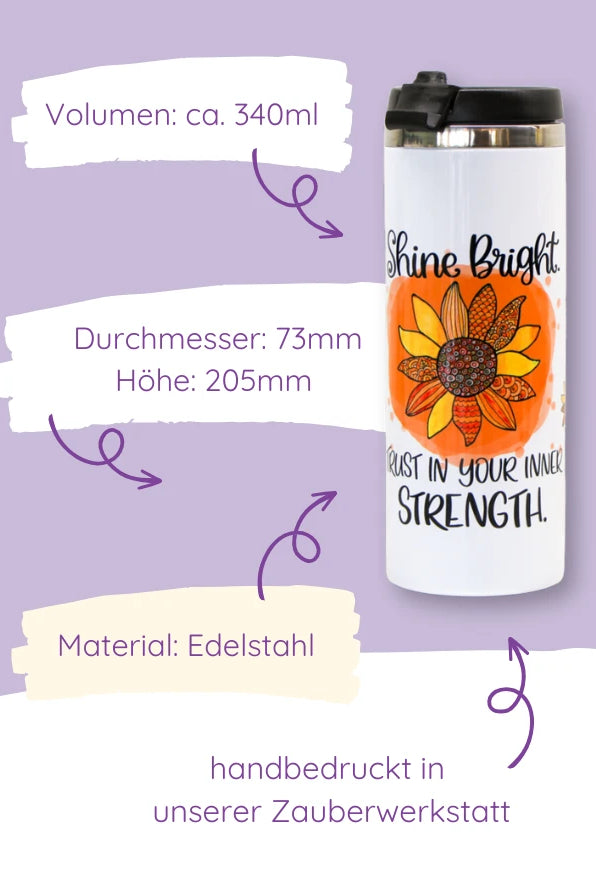 Thermobecher "Shine Bright"