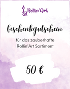 50 € Rollin'Art Geschenkgutschein