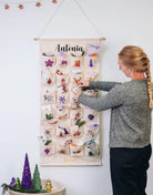 Adventskalender zum Befüllen - mit Wunschname