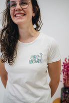 Damen T-Shirt "Slow down"