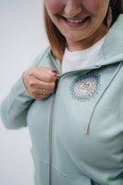 Damen Zipper-Hoodie „Mandala"