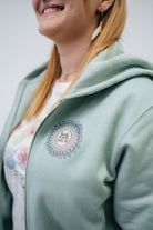 Damen Zipper-Hoodie „Mandala"