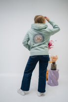 Damen Zipper-Hoodie „Mandala"