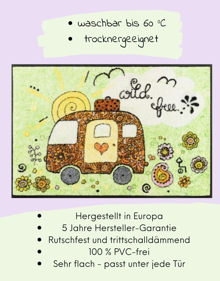 Fußmatte "Camper"