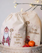 Geschenkbeutel mit Zugband "Vom Nikolaus"