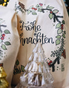 Geschenkbeutel mit Zugband "Weihnachtskranz"
