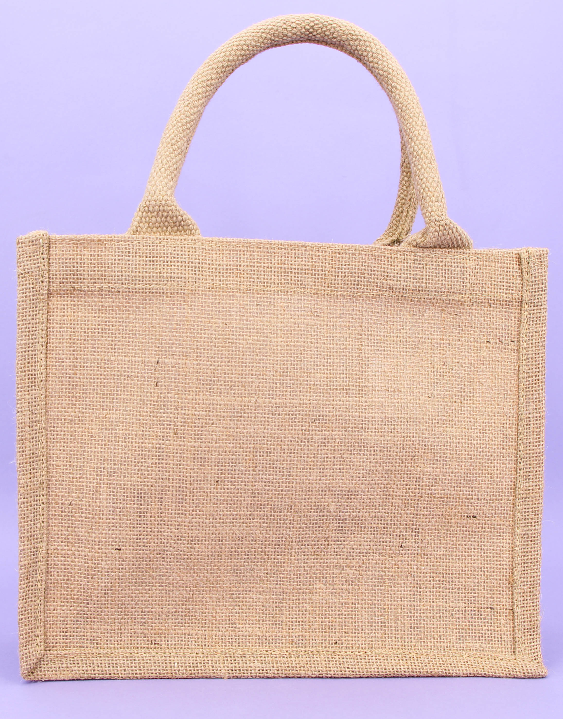 Geschenktasche Jute "Herzen"