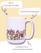 Jumbo-Teetasse "Blumenwiese"