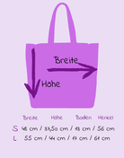 Jutetasche "Chillkröte"