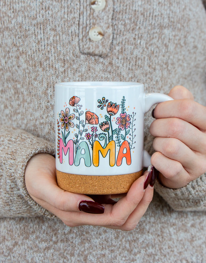 Tasse „Mama“ mit Korkboden – Danke für all die kleinen & großen Dinge