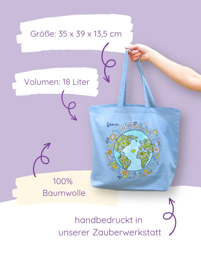 Maxi Bag "Wundervolle Welt"