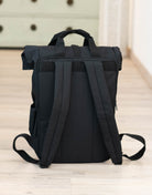Rucksack groß Black „Bee happy”