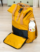 Rucksack groß Mustard “Enjoy the little things”