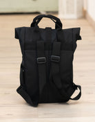 Rucksack klein Black „Bee happy”