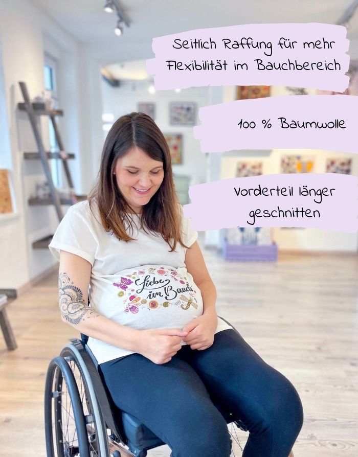 Schwangerschafts T-Shirt "Liebe im Bauch"