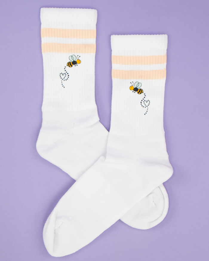 Socken "Biene"