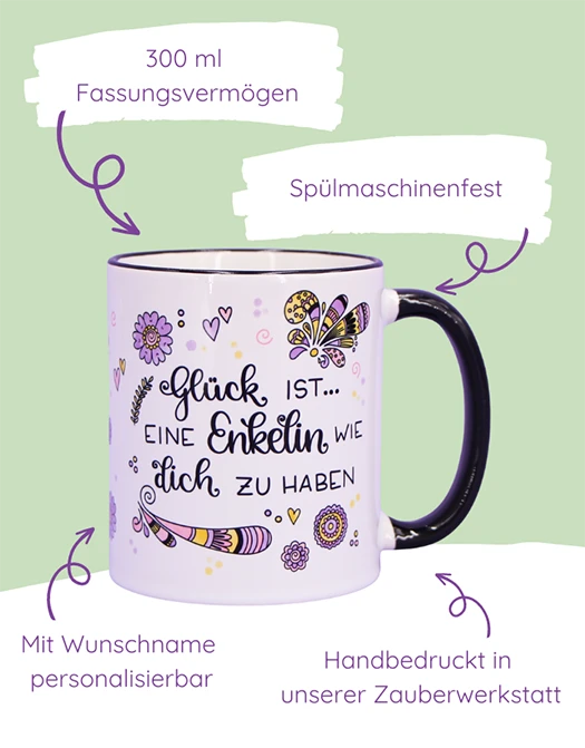 Tasse "Glück ist... Enkelin"