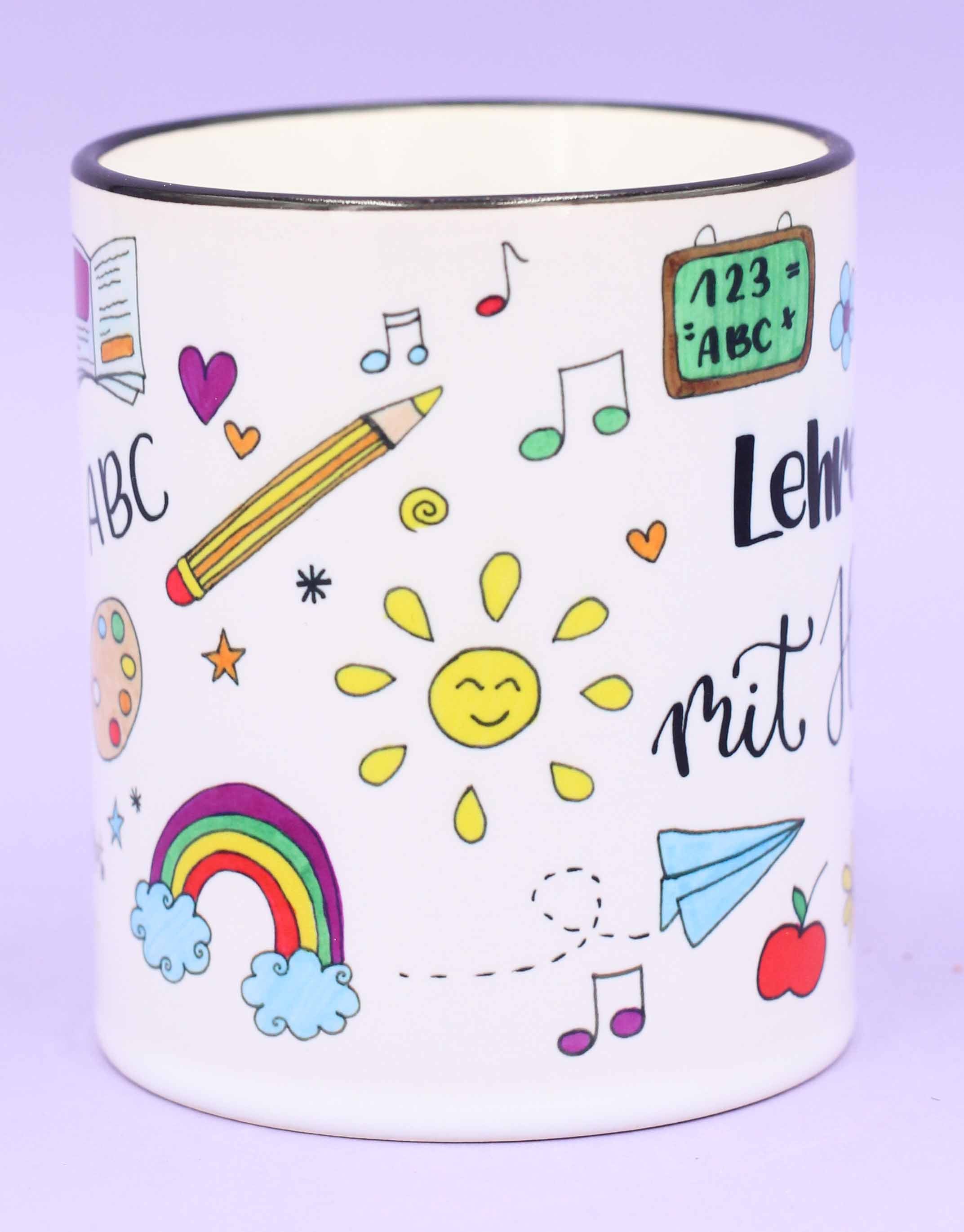 Tasse "Lehrerin mit Herz"