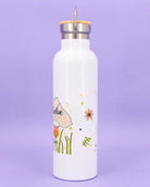 Thermosflasche Bambusdeckel "Bergliebe"